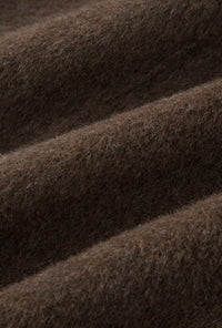 Petite Studio's Gabriene Wool Coat in Mocha