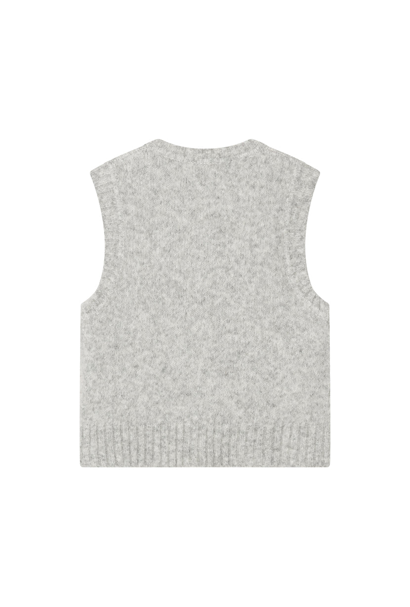 【新品未使用】Heve tinker knit vest gray タグ付き新品未使用 heve tinker knit vest gray へイヴ - メルカリ