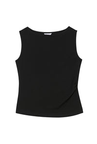 Petite Studio's Elyse Jersey Top in Black