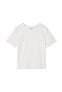 Petite Studio's Eunice Cotton T-shirt in Ivory