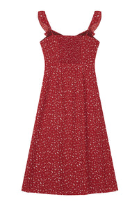 Petite Studio's Tiana Midi Dress in Red