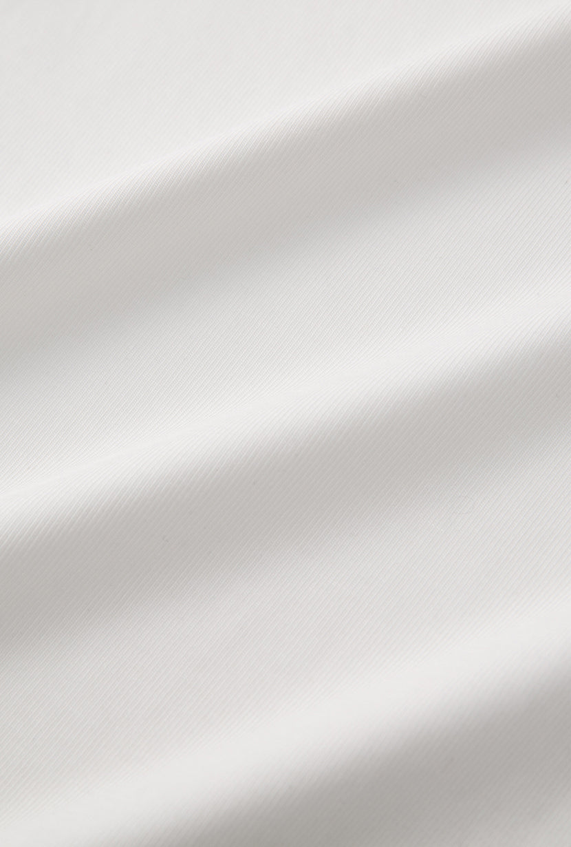 Petite Studio's Elyse Jersey Top in White 