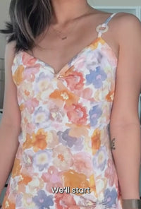 Petite Studio's Neesha Dress in Watercolor