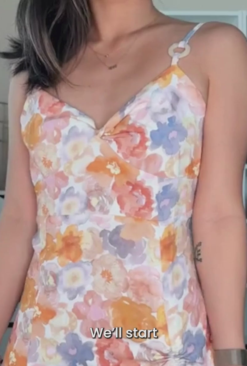 Petite Studio's Neesha Dress in Watercolor