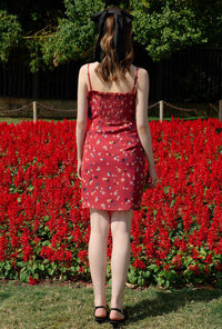 Petite Studio's Noelle Dress in Red Floral