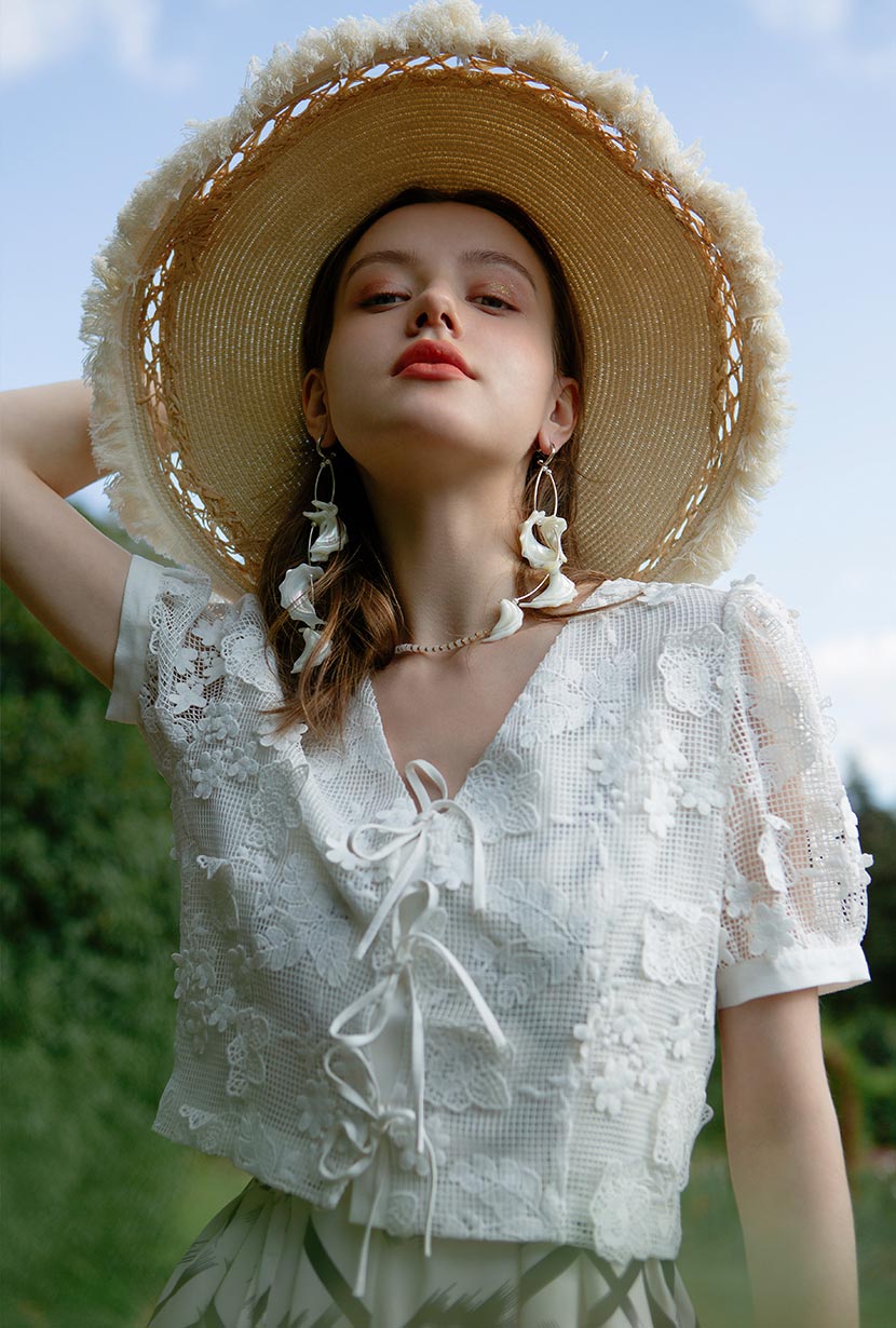 Arissa Top - Ivory