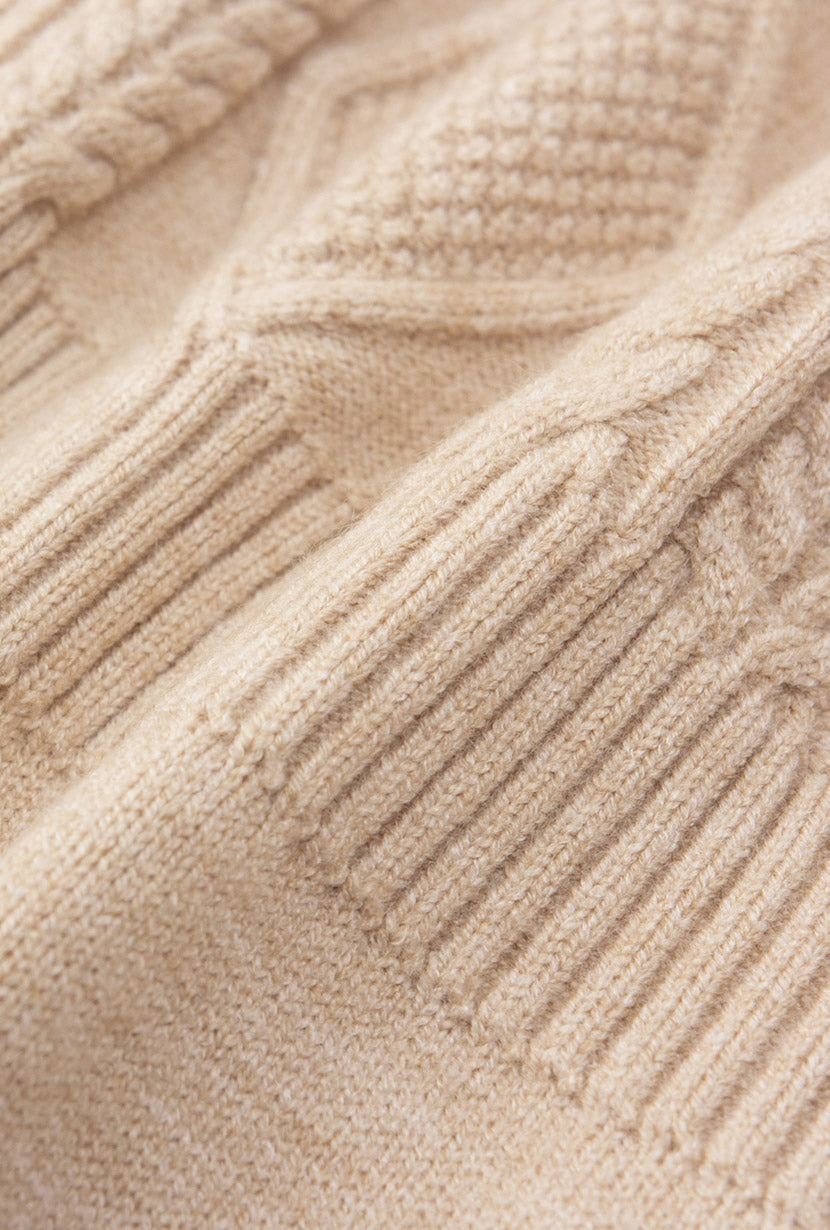 Petite Studio's Saffron Dress in Latte