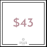 Sample $43